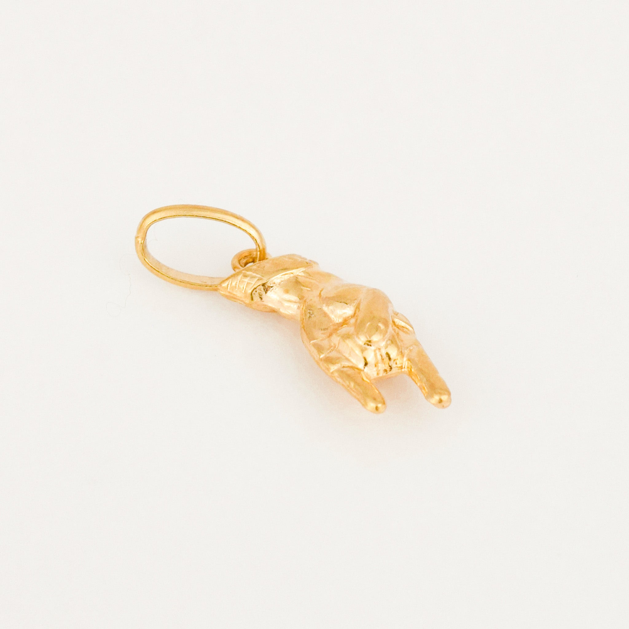vintage Mano Cornuto Charm
