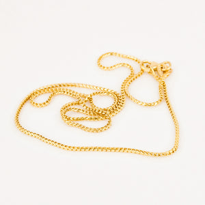 vintage 16" Wheat Chain Necklace