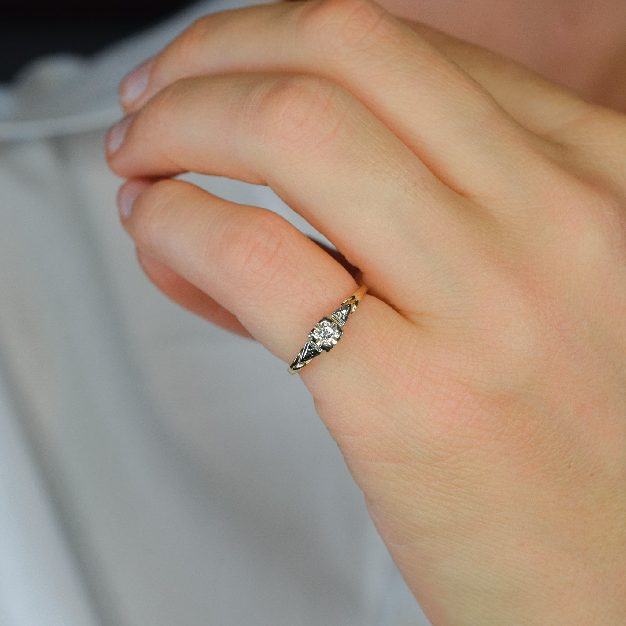 Dreamy Diamond Pinky RIng