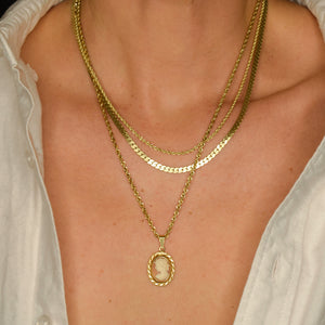 vintage 20" Rope Chain Necklace