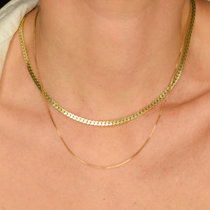 16" Box Chain Necklace