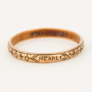 'Mearle' Orange Blossom Ring