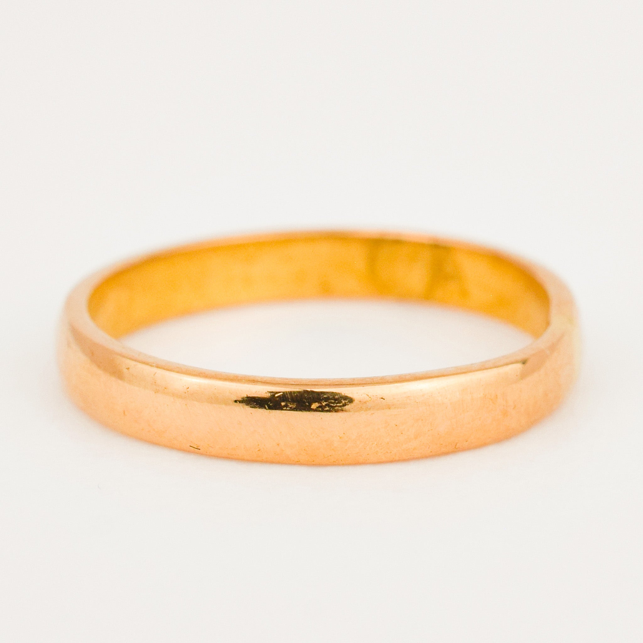 vintage 3 mm 22k Gold Band