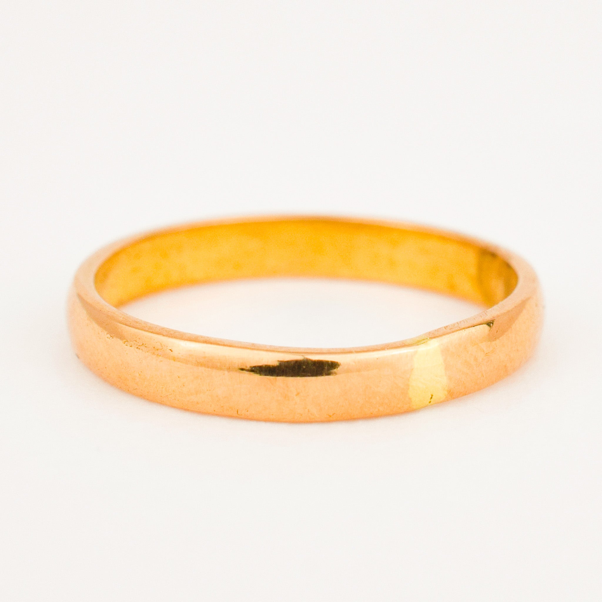 vintage 3 mm 22k Gold Band
