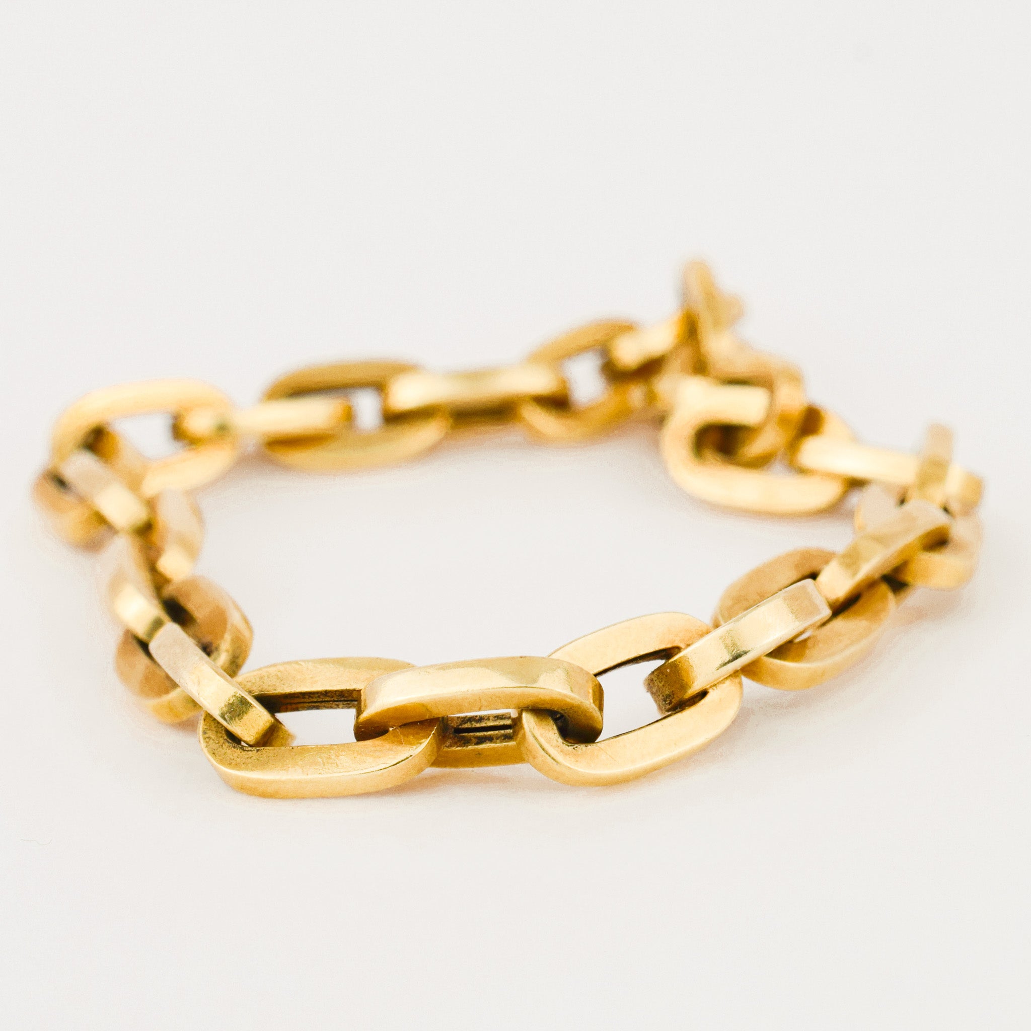 8" Chunky Cable Link Chain Bracelet