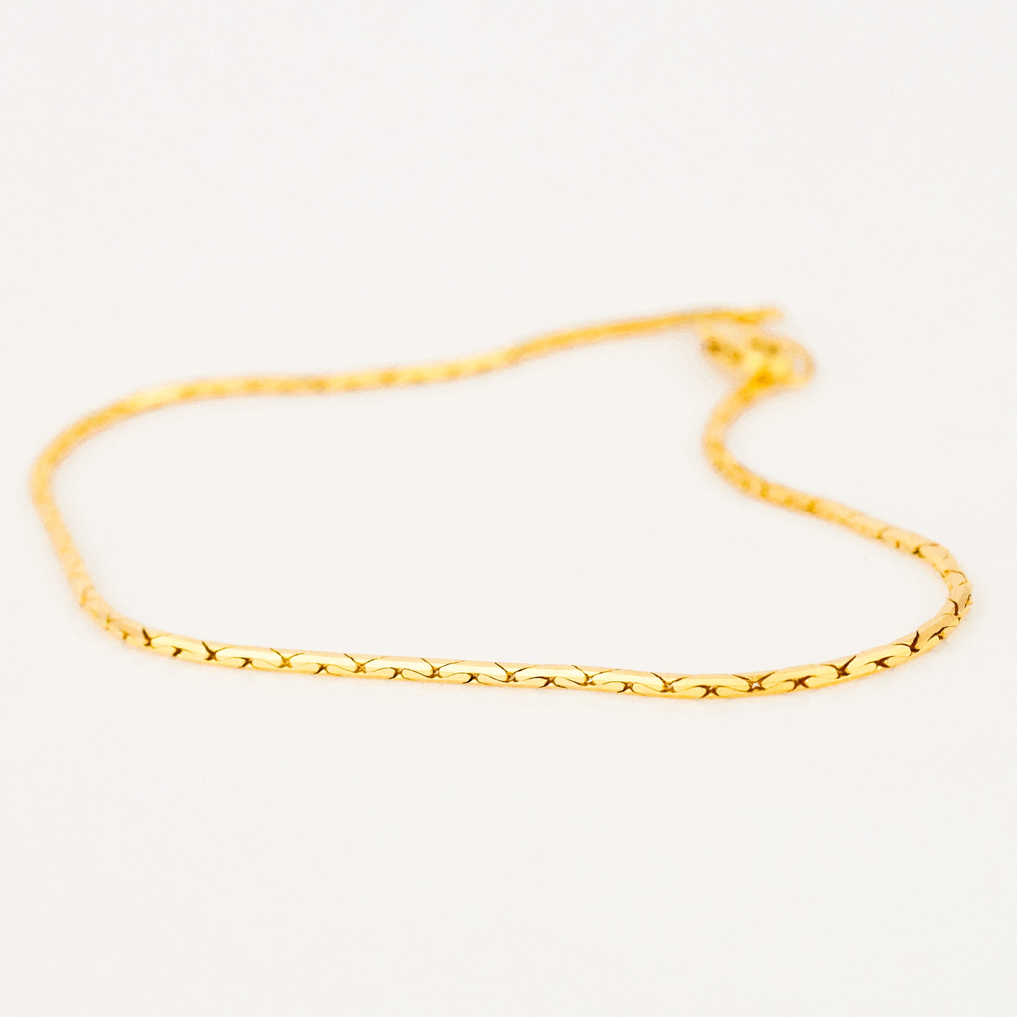 vintage gold slinky bracelet 