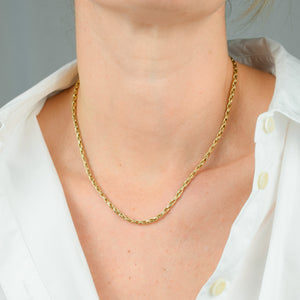 17.5" Figarope Chain Necklace