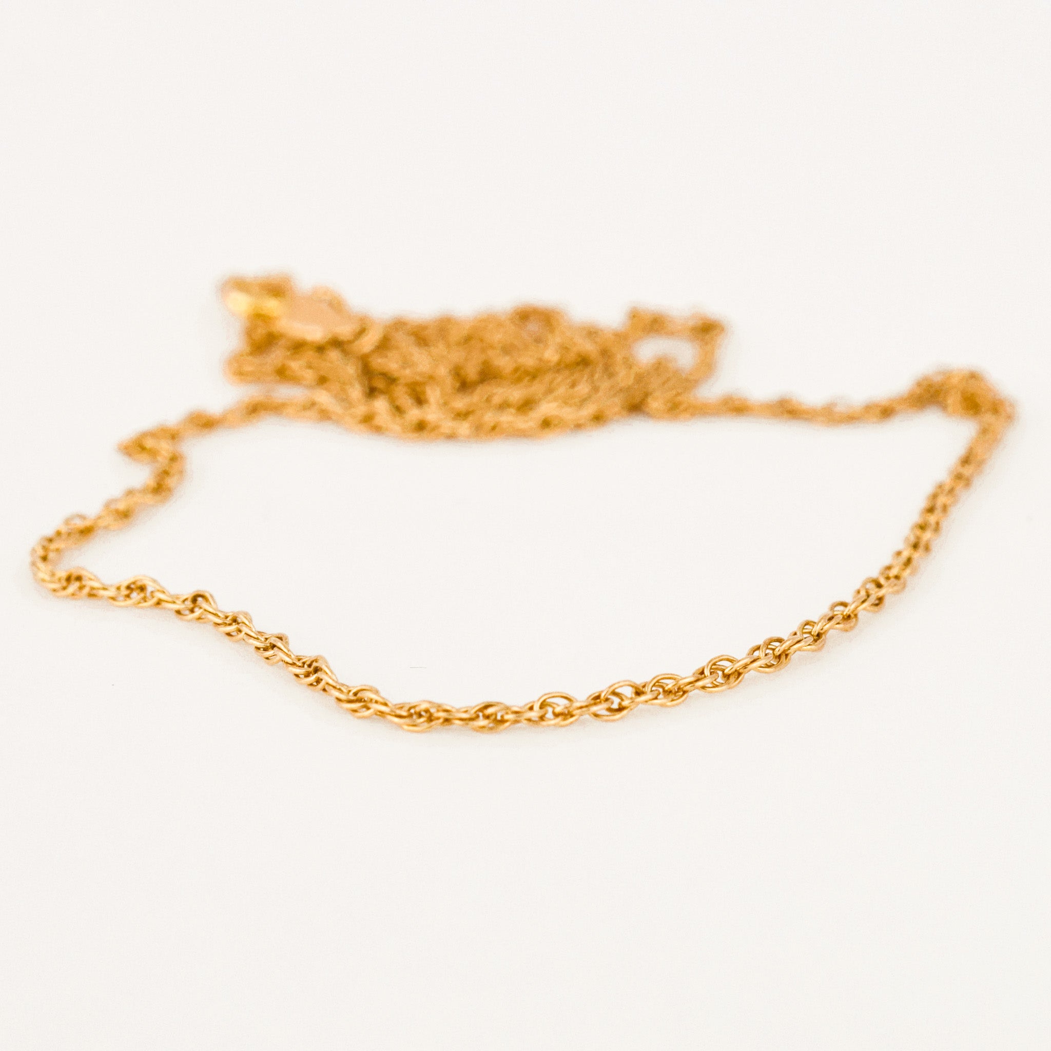 16.25" Dainty Rope Chain Necklace