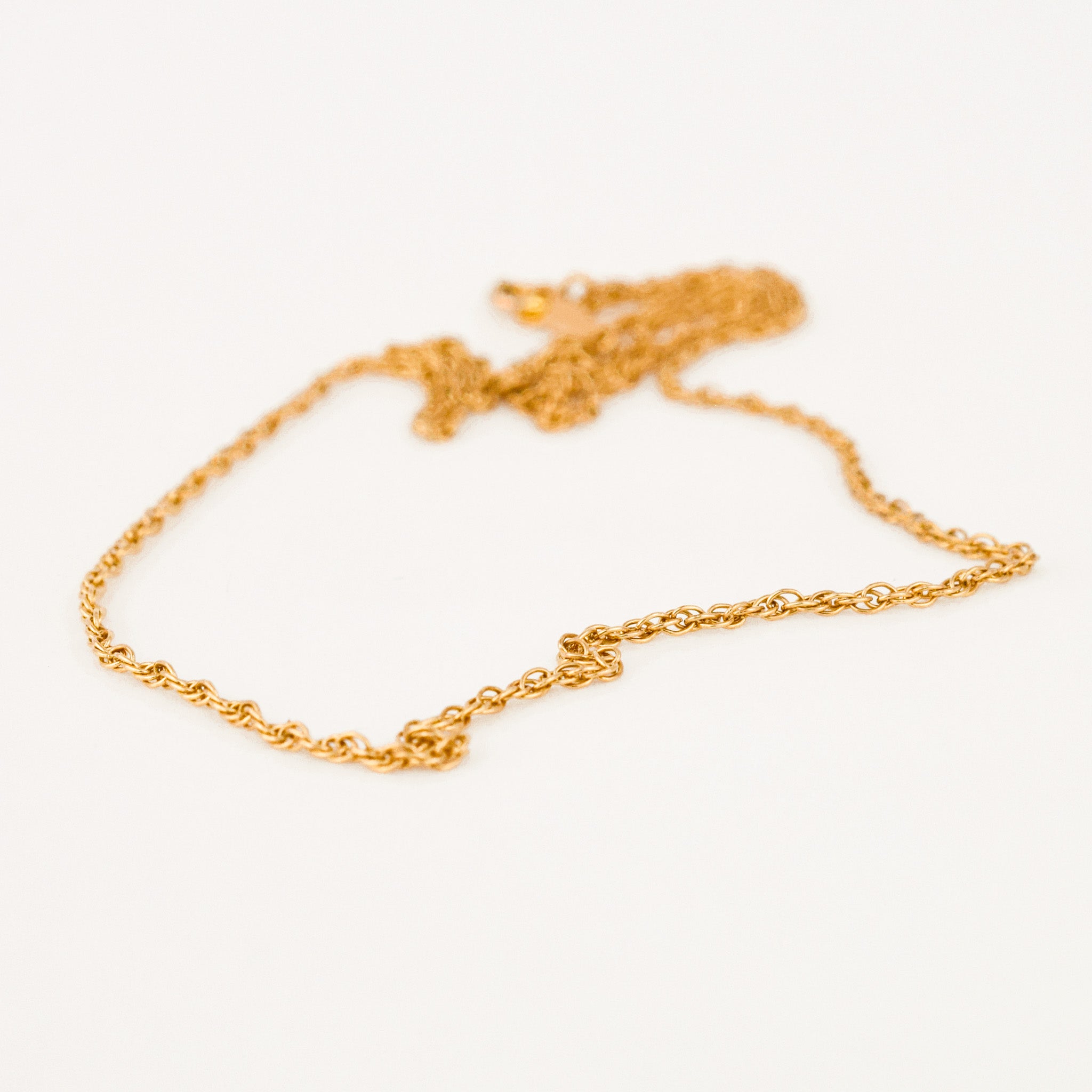 16.25" Dainty Rope Chain Necklace