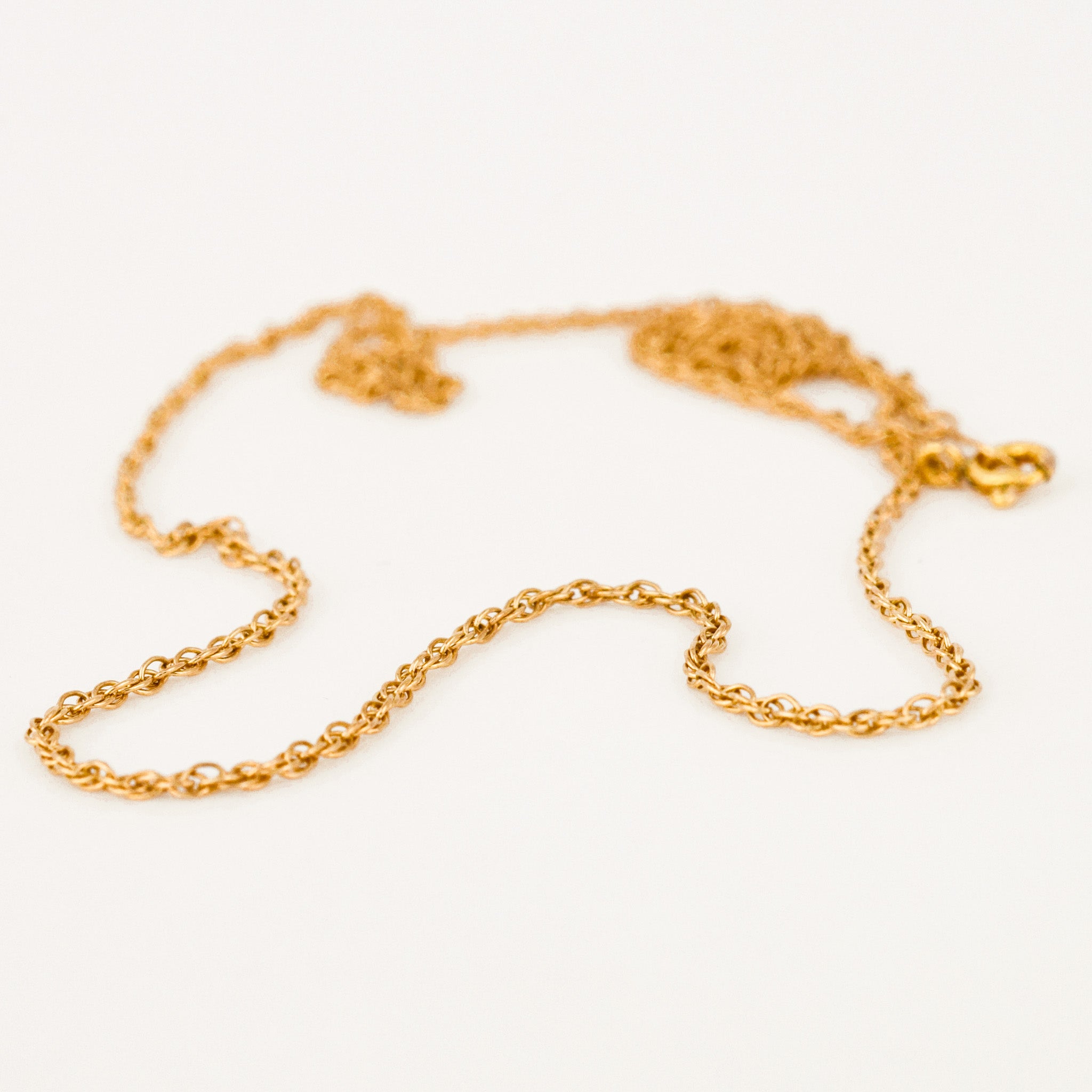16.25" Dainty Rope Chain Necklace