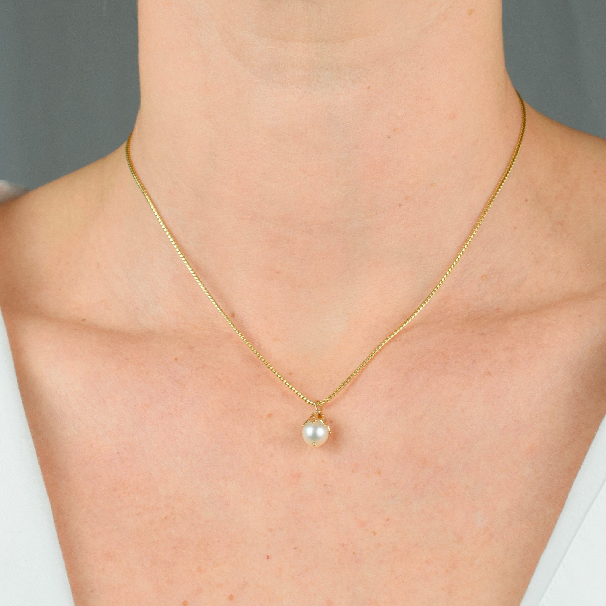 Dainty Pearl Charm