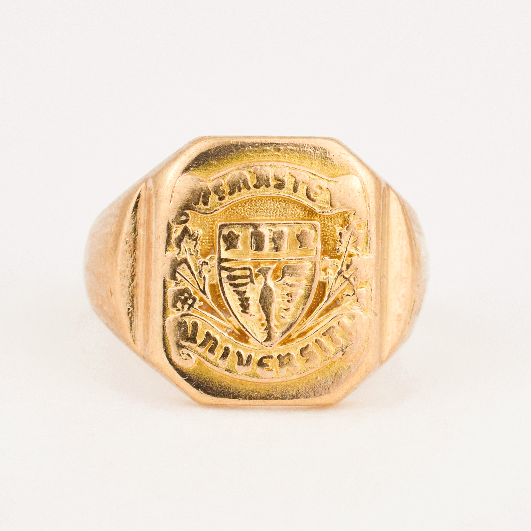vintage McMaster University Signet Ring
