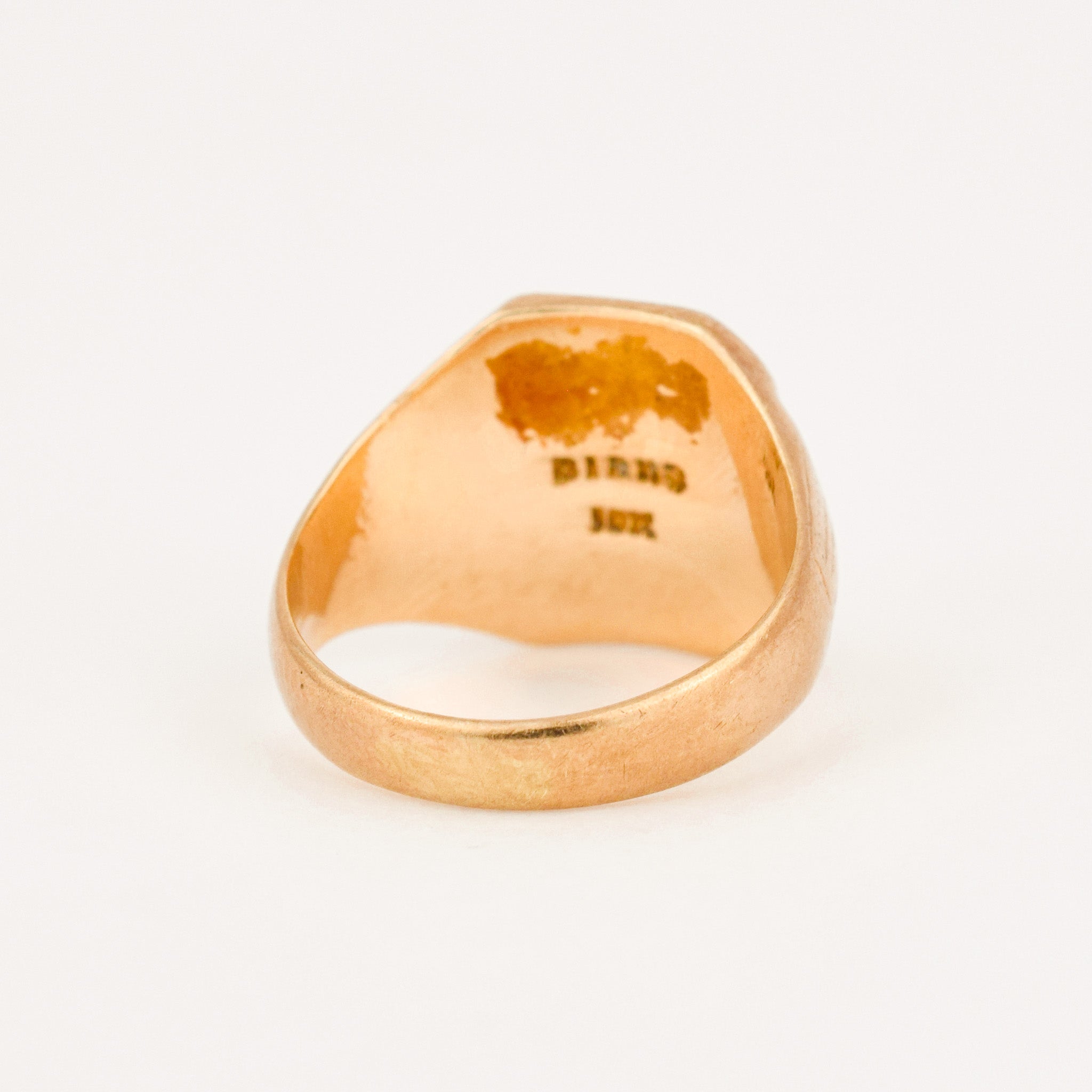 vintage McMaster University Signet Ring