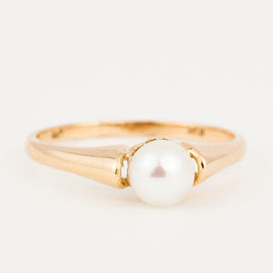 vintage Classic Pearl Ring