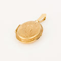 vintage gold classic locket 