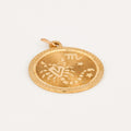 vintage Scorpio Zodiac Medallion
