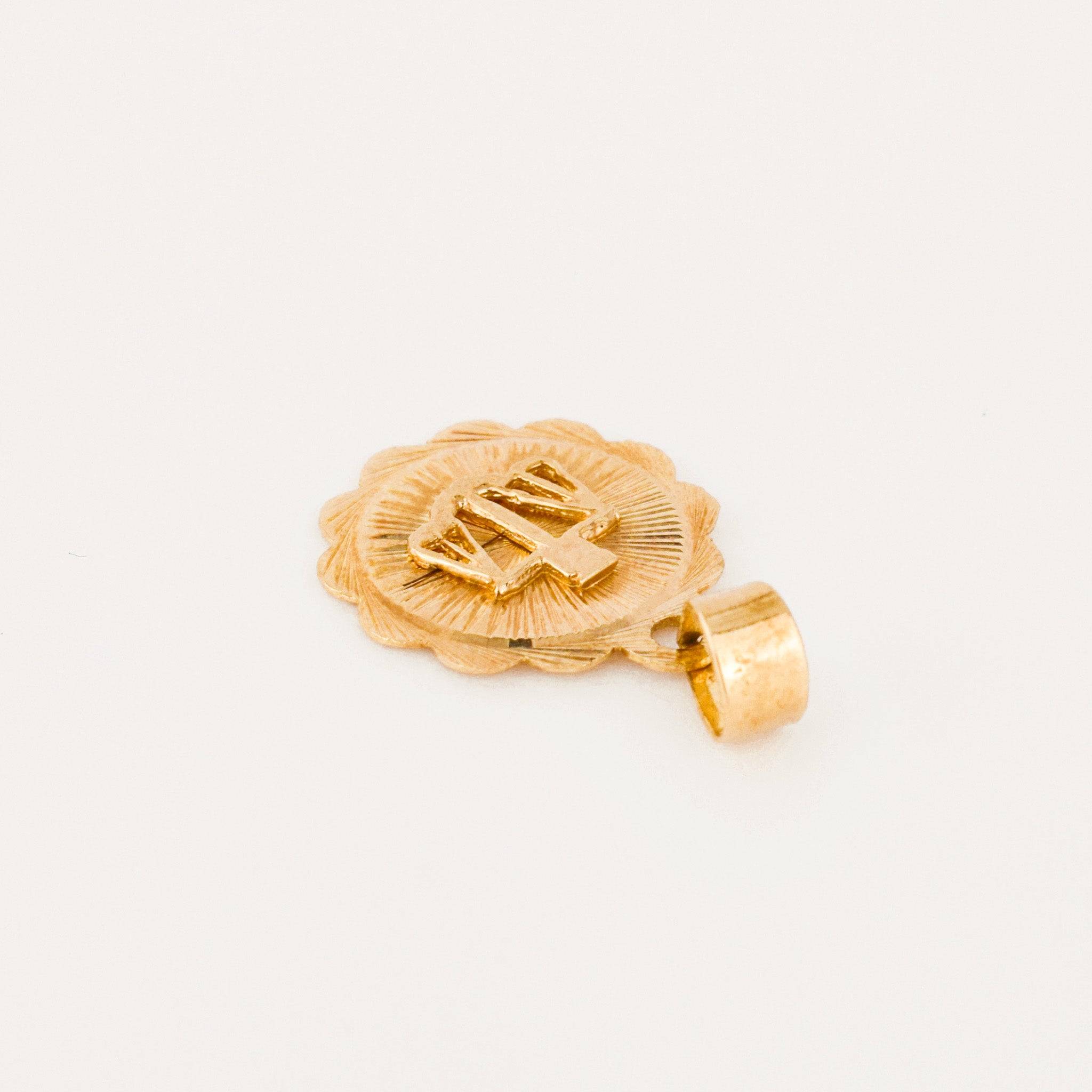 vintage libra zodiac charm 