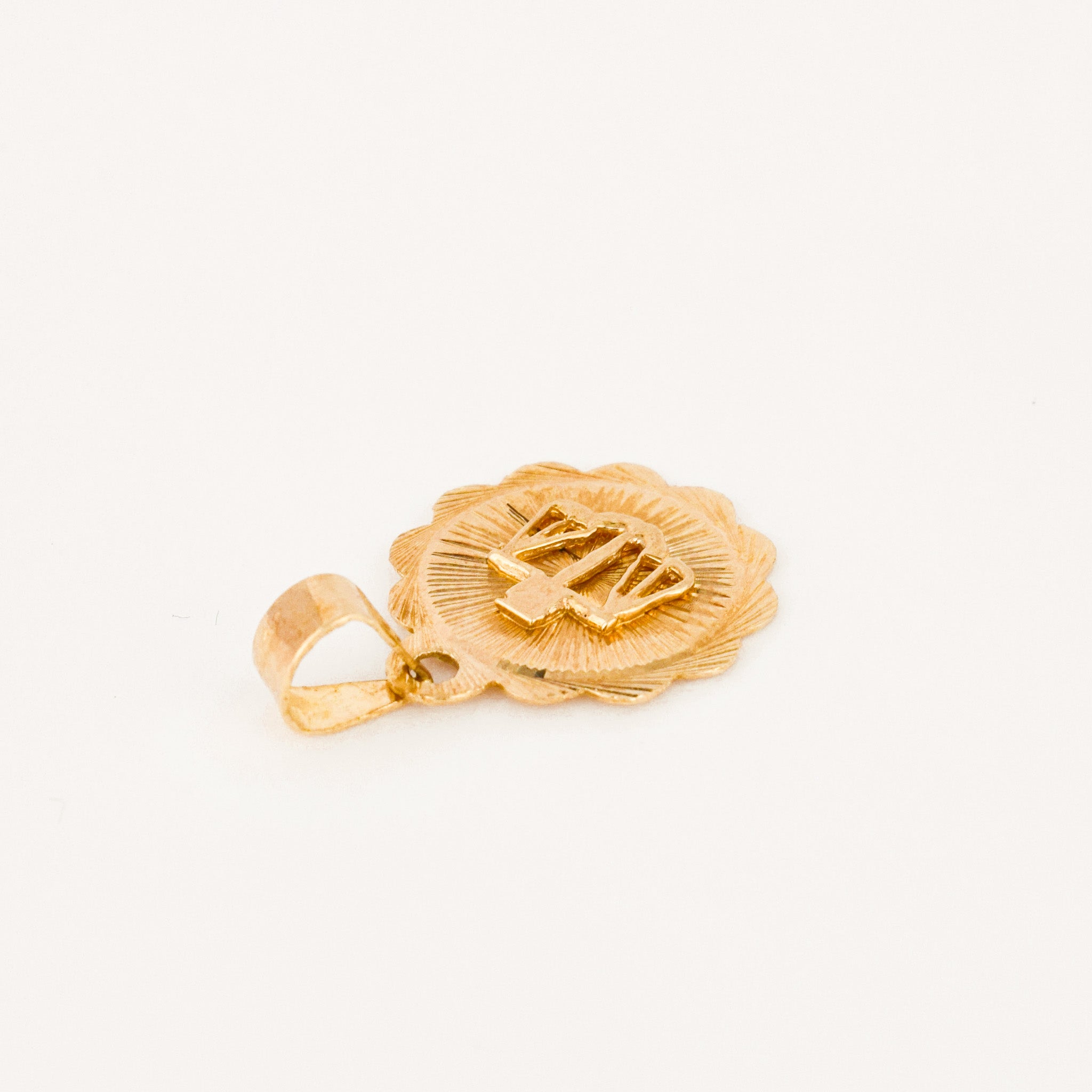 vintage libra zodiac charm 