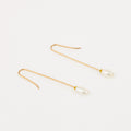 vintage gold Pearl Threaders