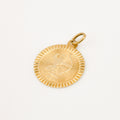 vintage gold Sagittarius Zodiac Charm