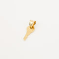 vintage gold Key Charm