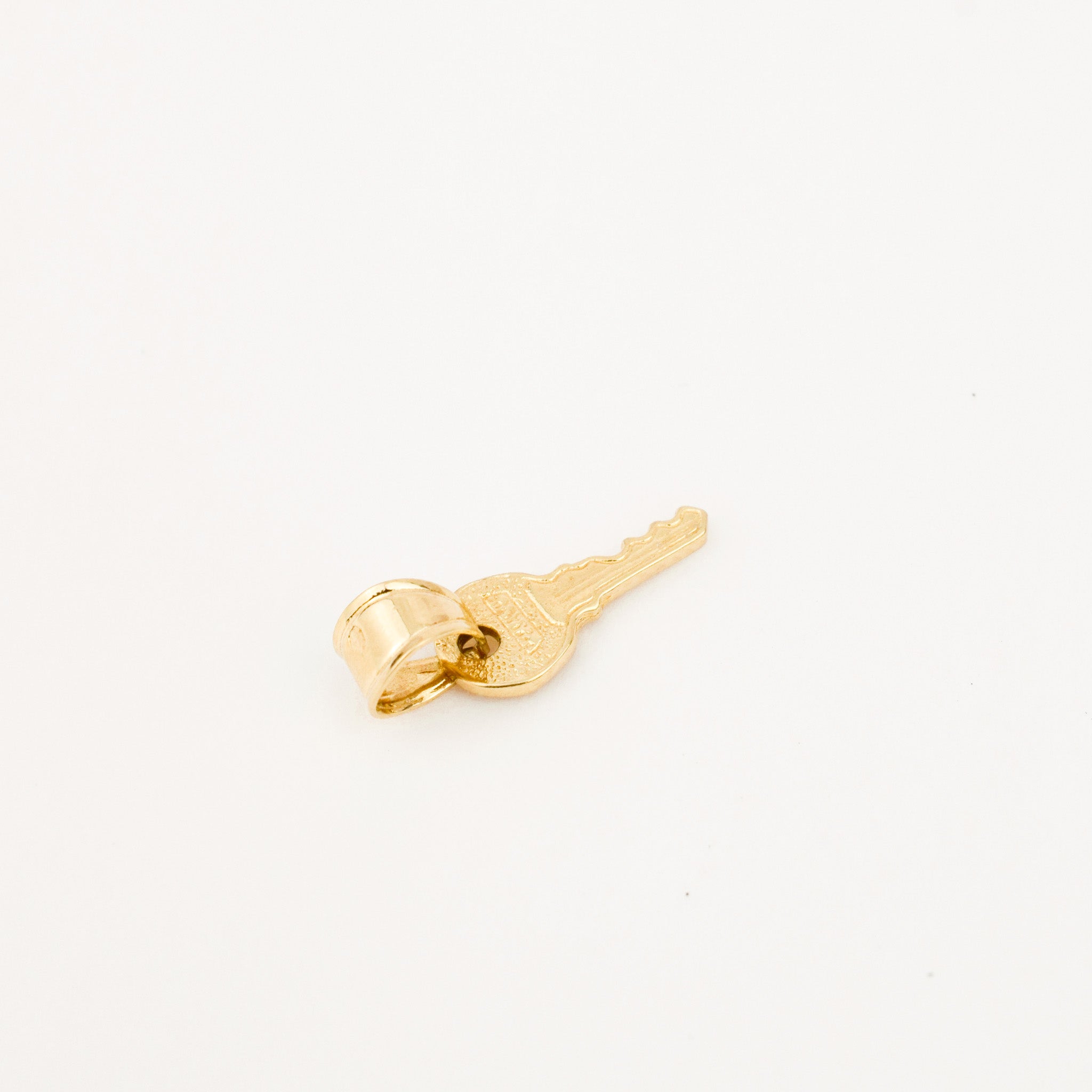 vintage gold Key Charm