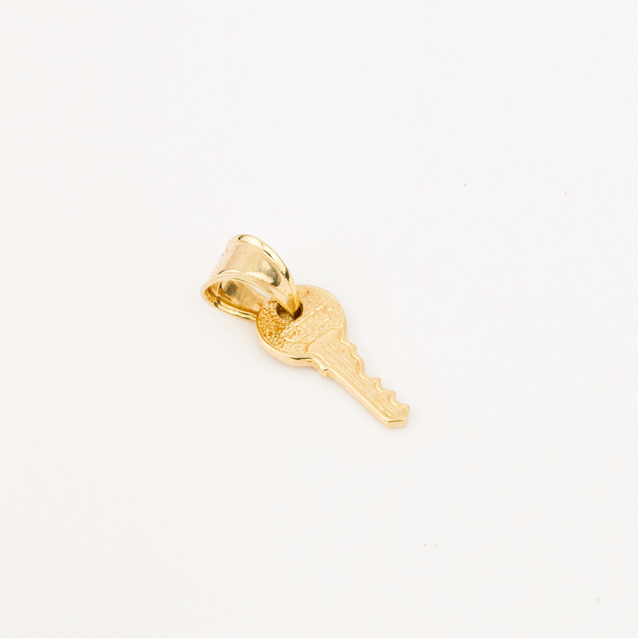 vintage gold Key Charm