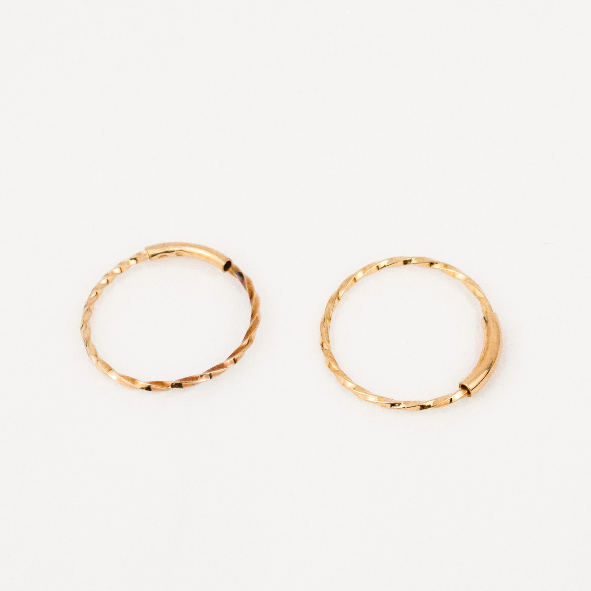 vintage gold 17mm Sleepers