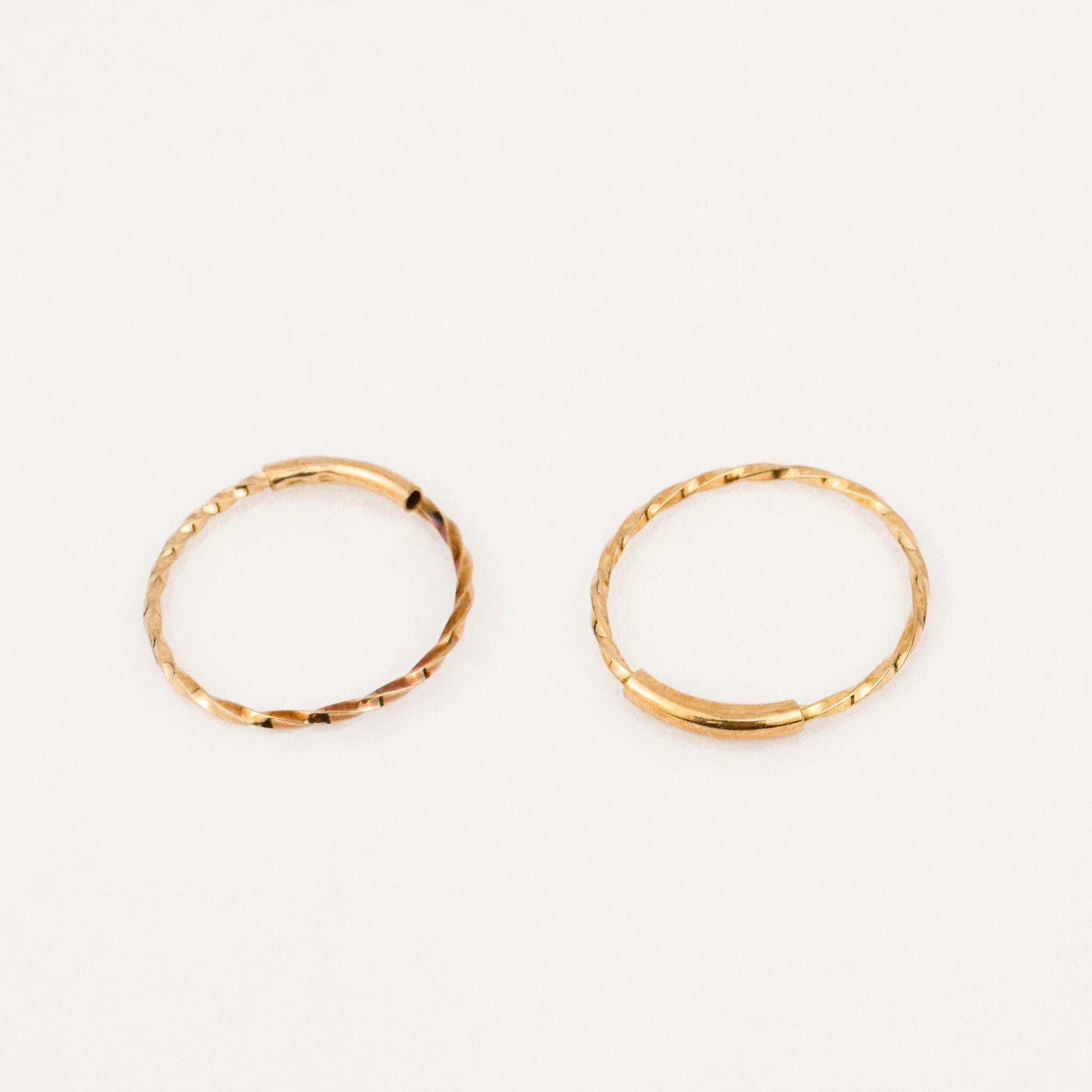 vintage gold 17mm Sleepers