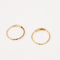 vintage gold 17mm Sleepers