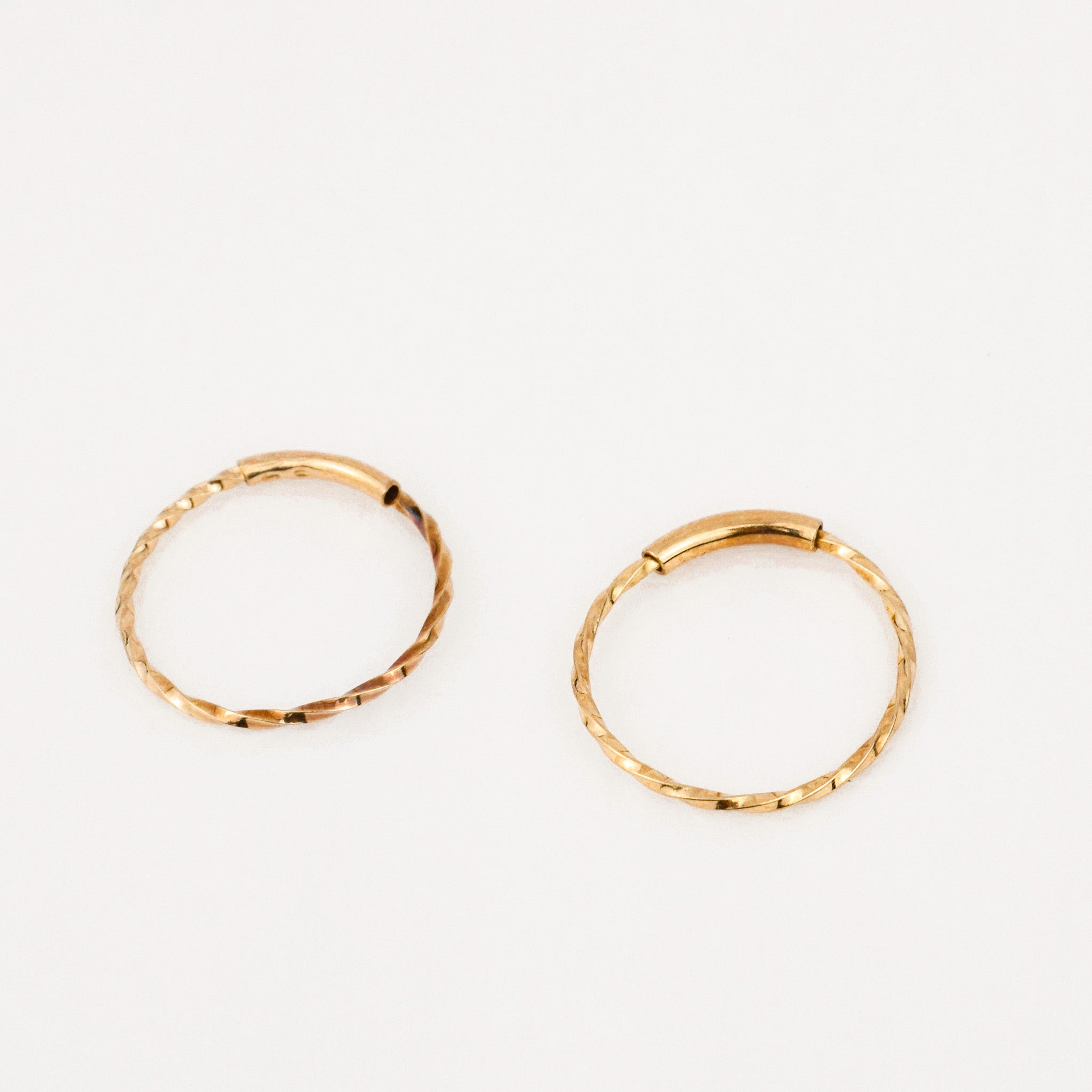 vintage gold 17mm Sleepers