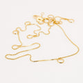 20.25" Box Chain Necklace