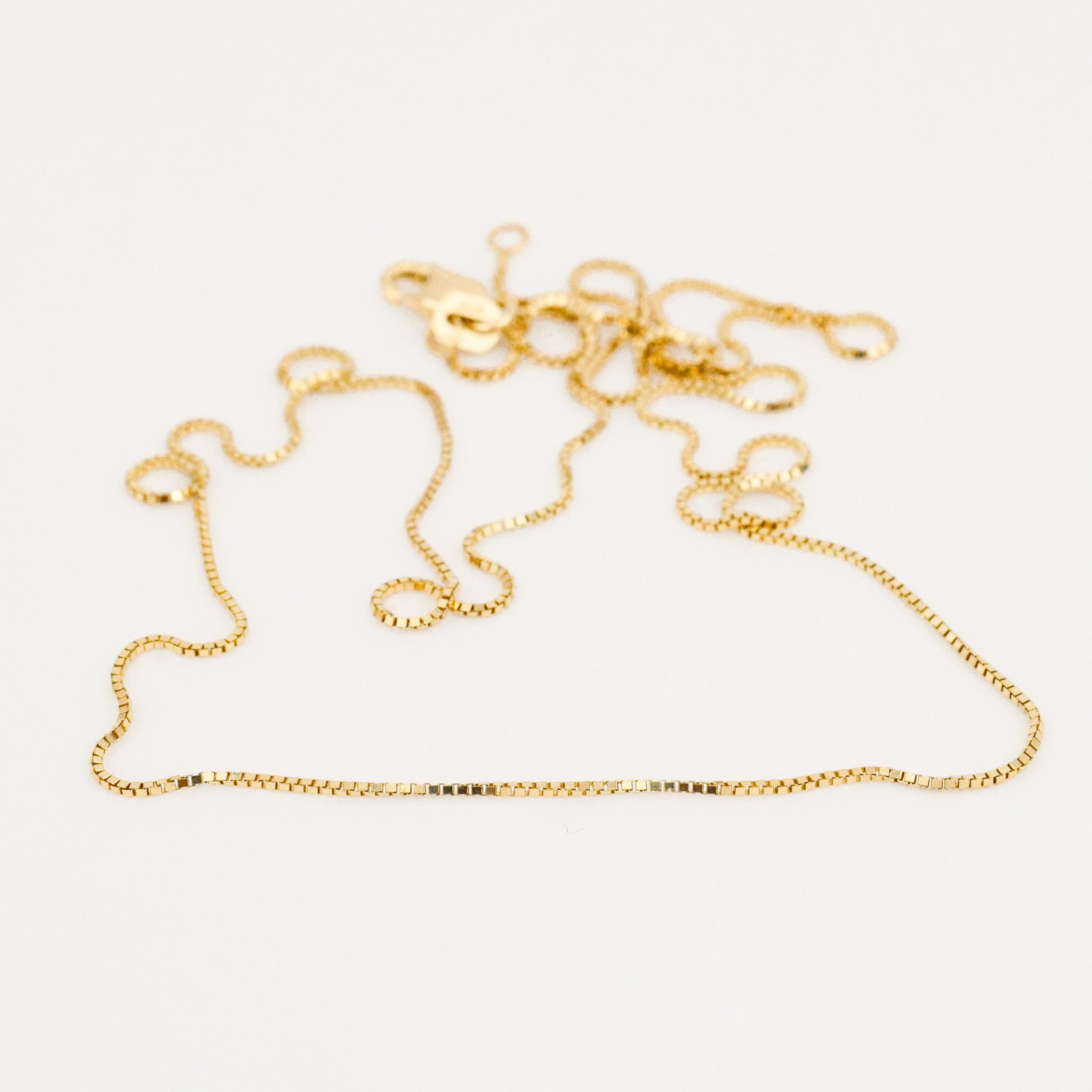 20.25" Box Chain Necklace