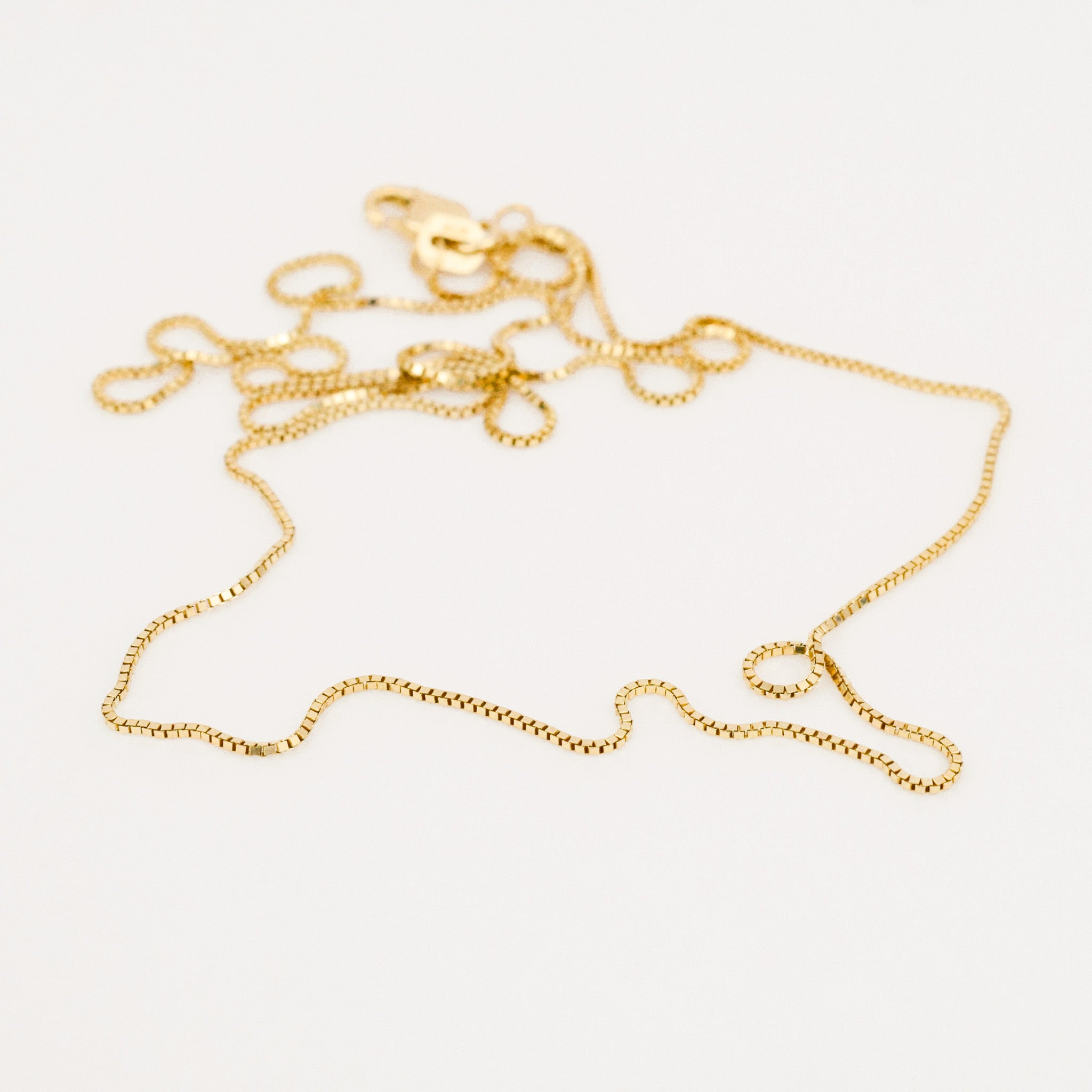 20.25" Box Chain Necklace