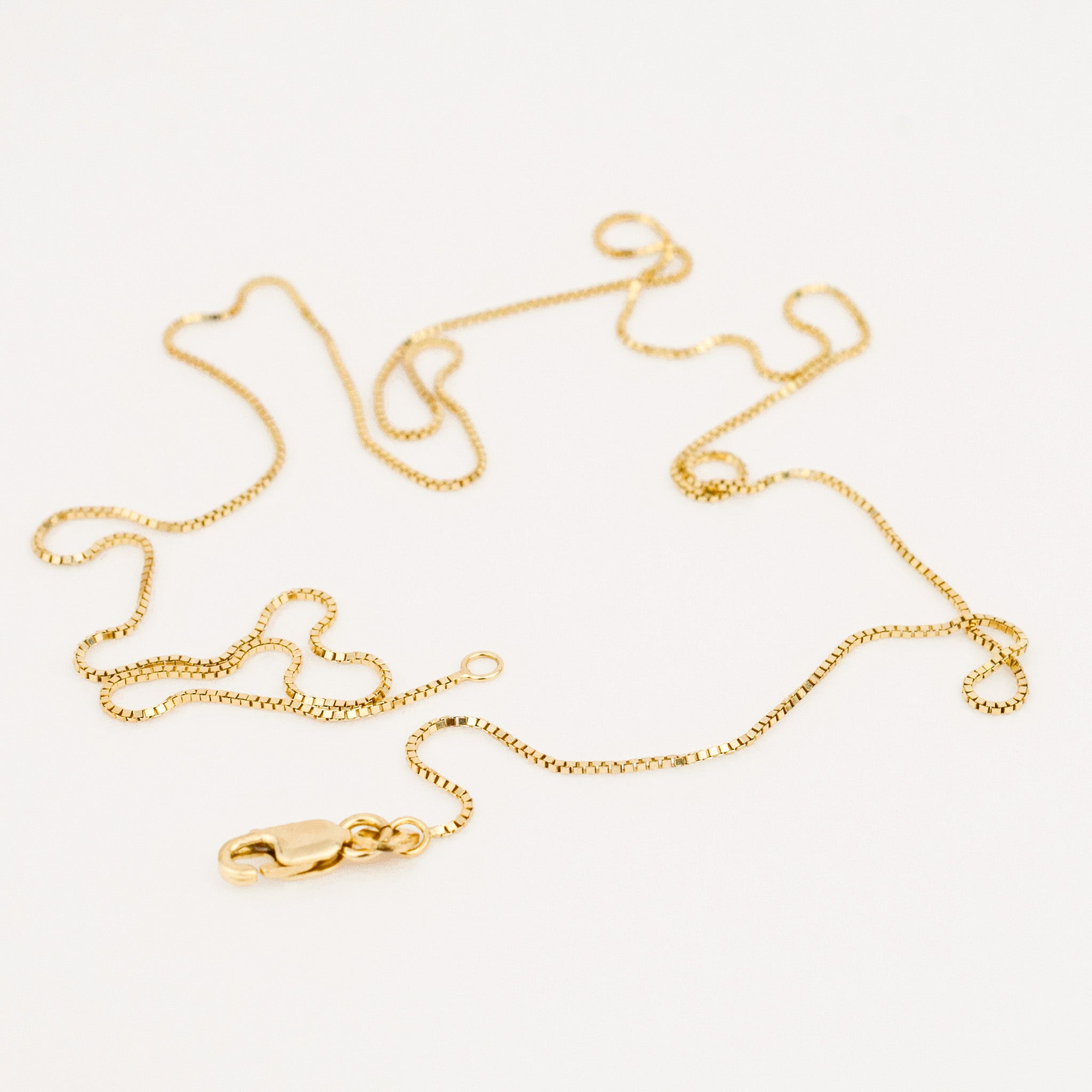 20.25" Box Chain Necklace