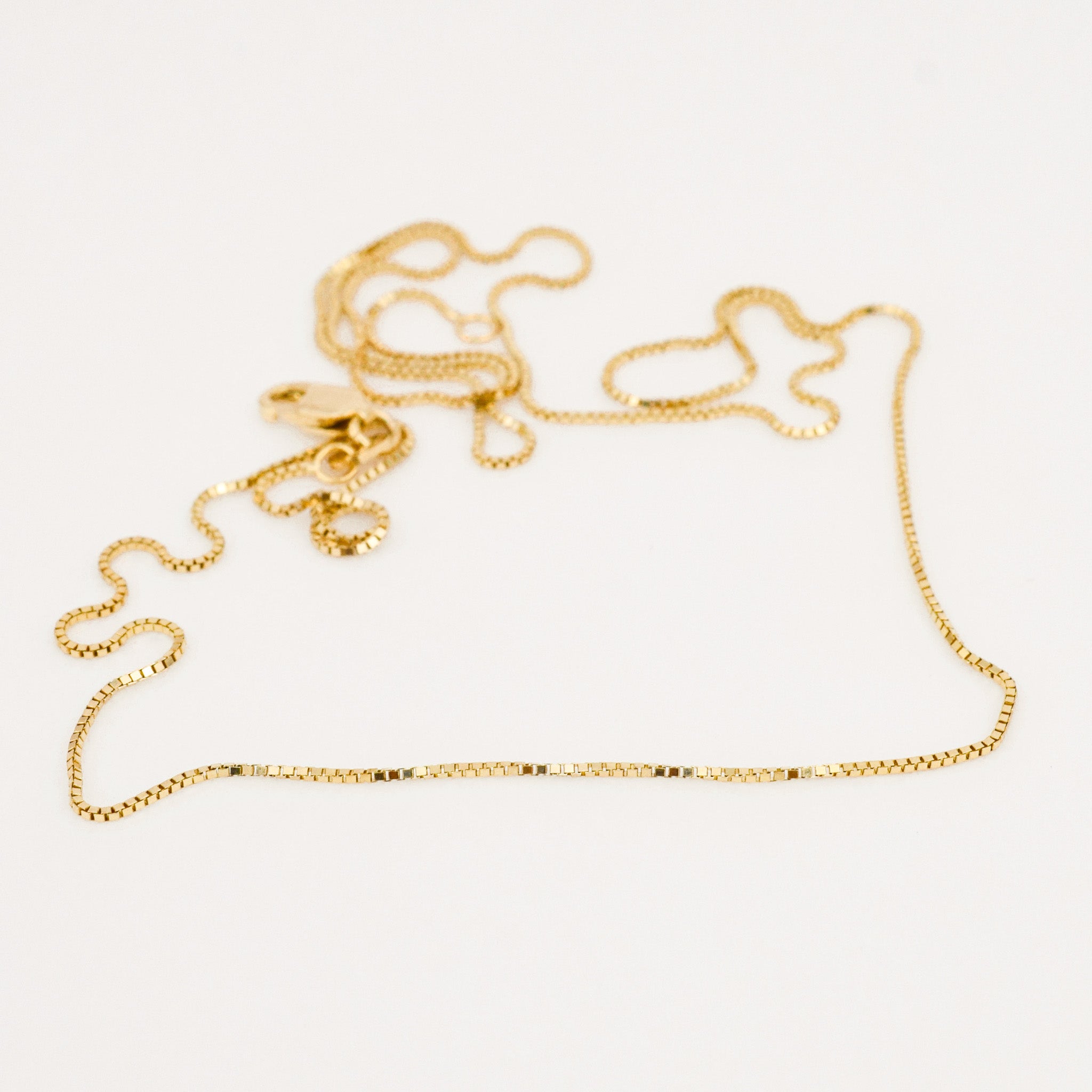 20.25" Box Chain Necklace