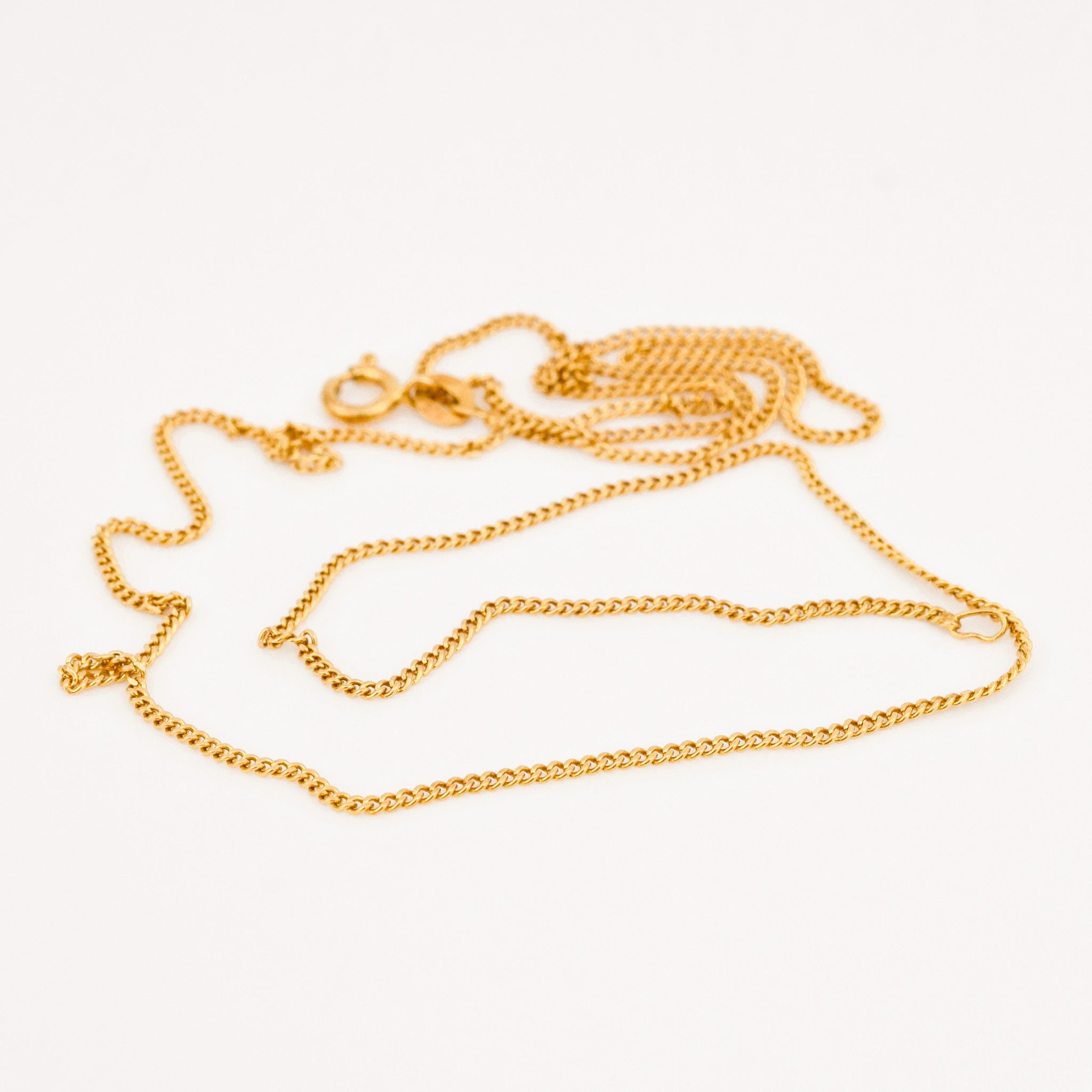 19.75" Curb Chain Necklace