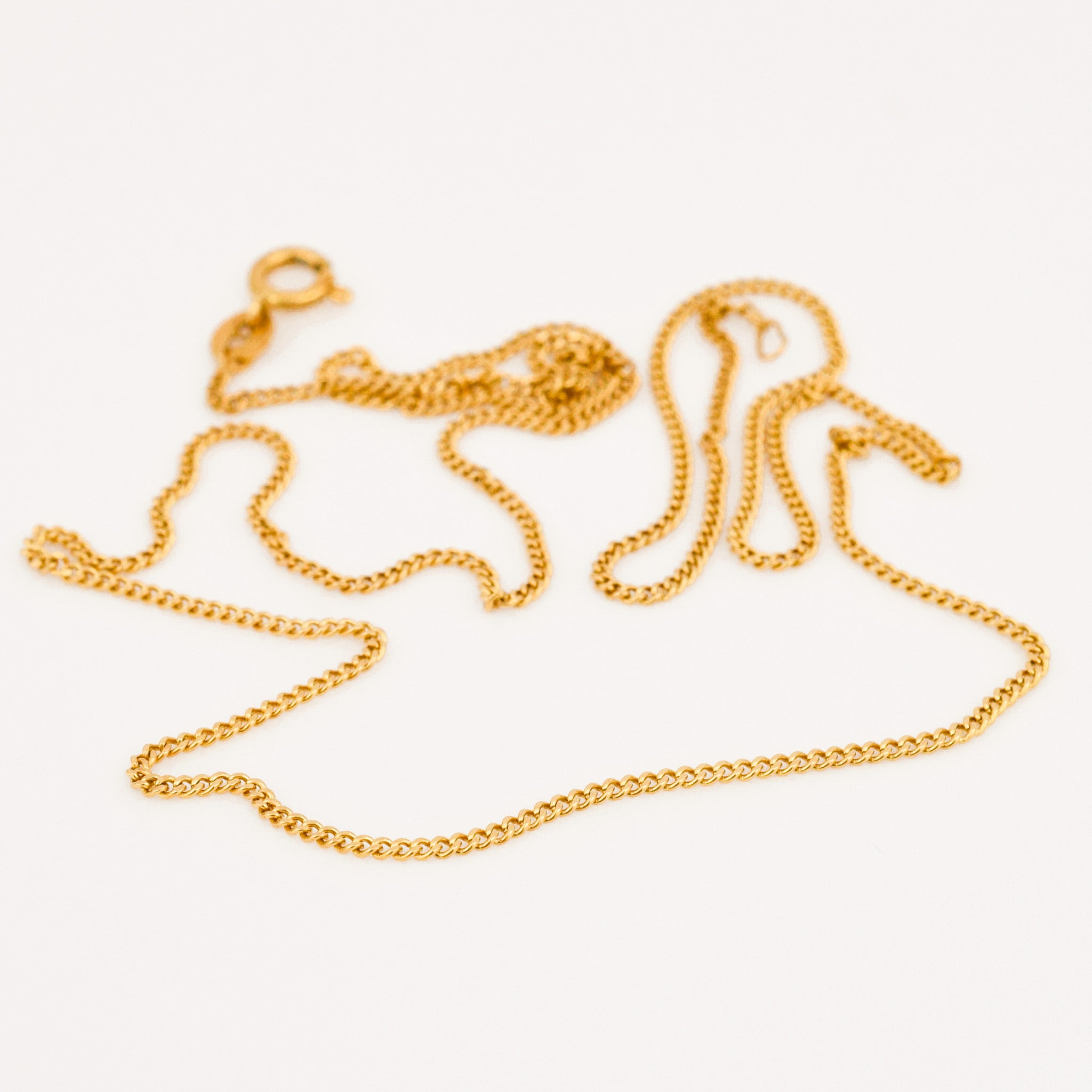 19.75" Curb Chain Necklace