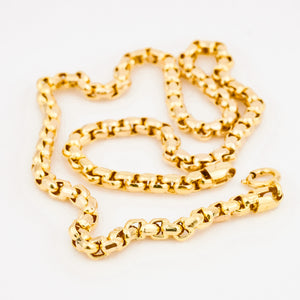 vintage 15.5" Chunky Statement Chain Necklace