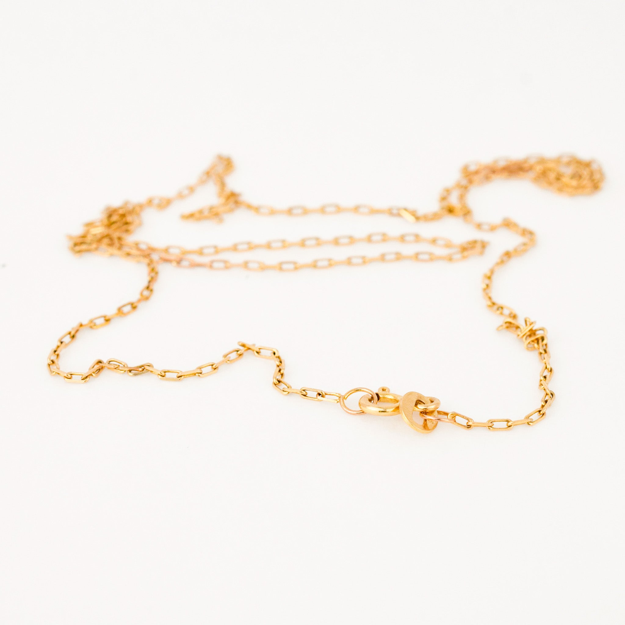 20" Dainty Cable Link Chain Necklace