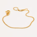 vintage 14k gold 7.25" S-Link Chain Bracelet