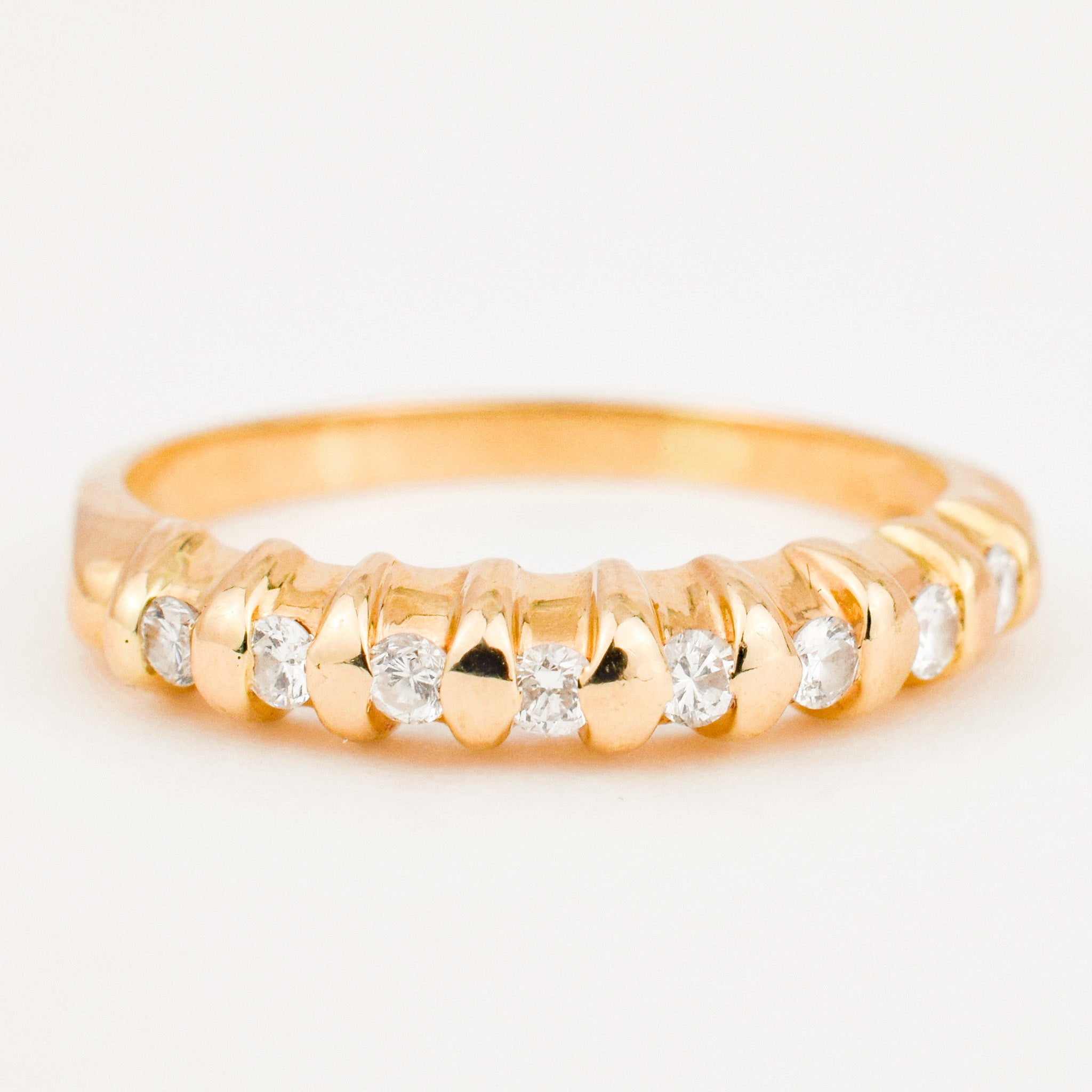 vintage Diamond Celebratory Band 