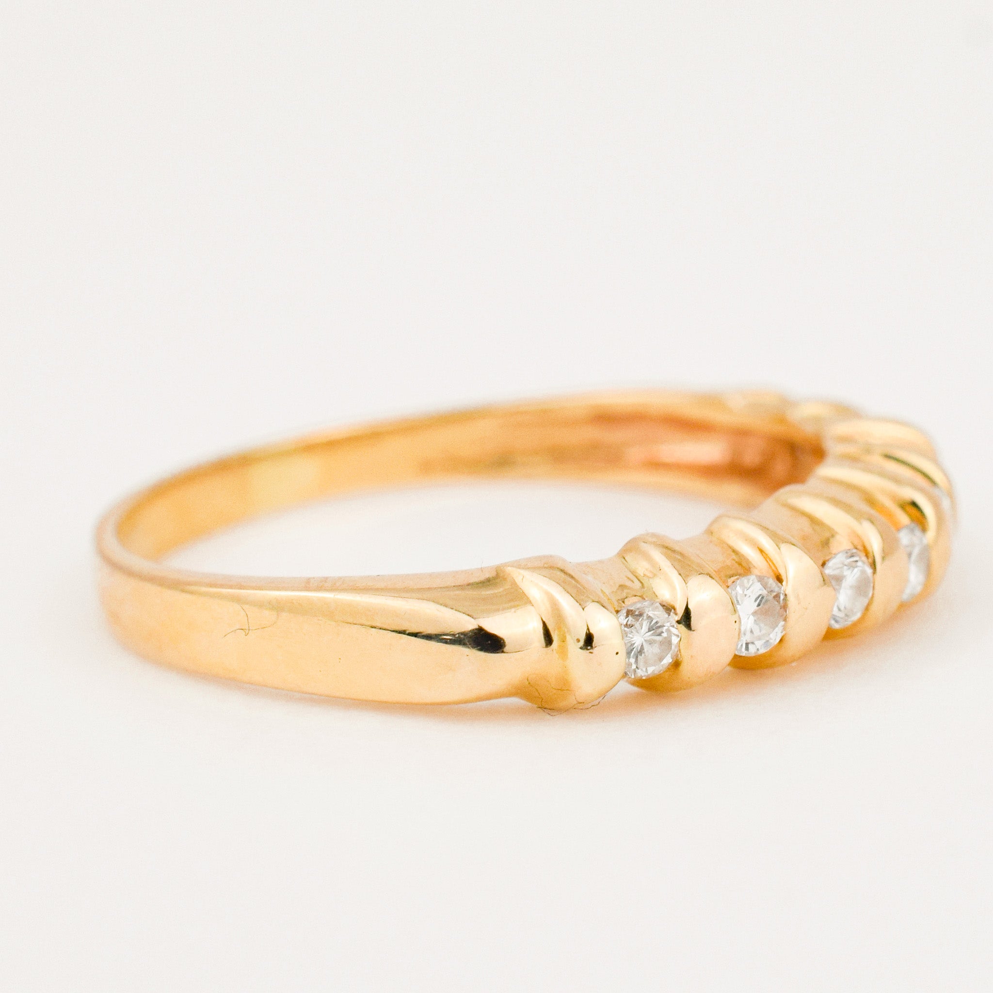 vintage Diamond Celebratory Band 