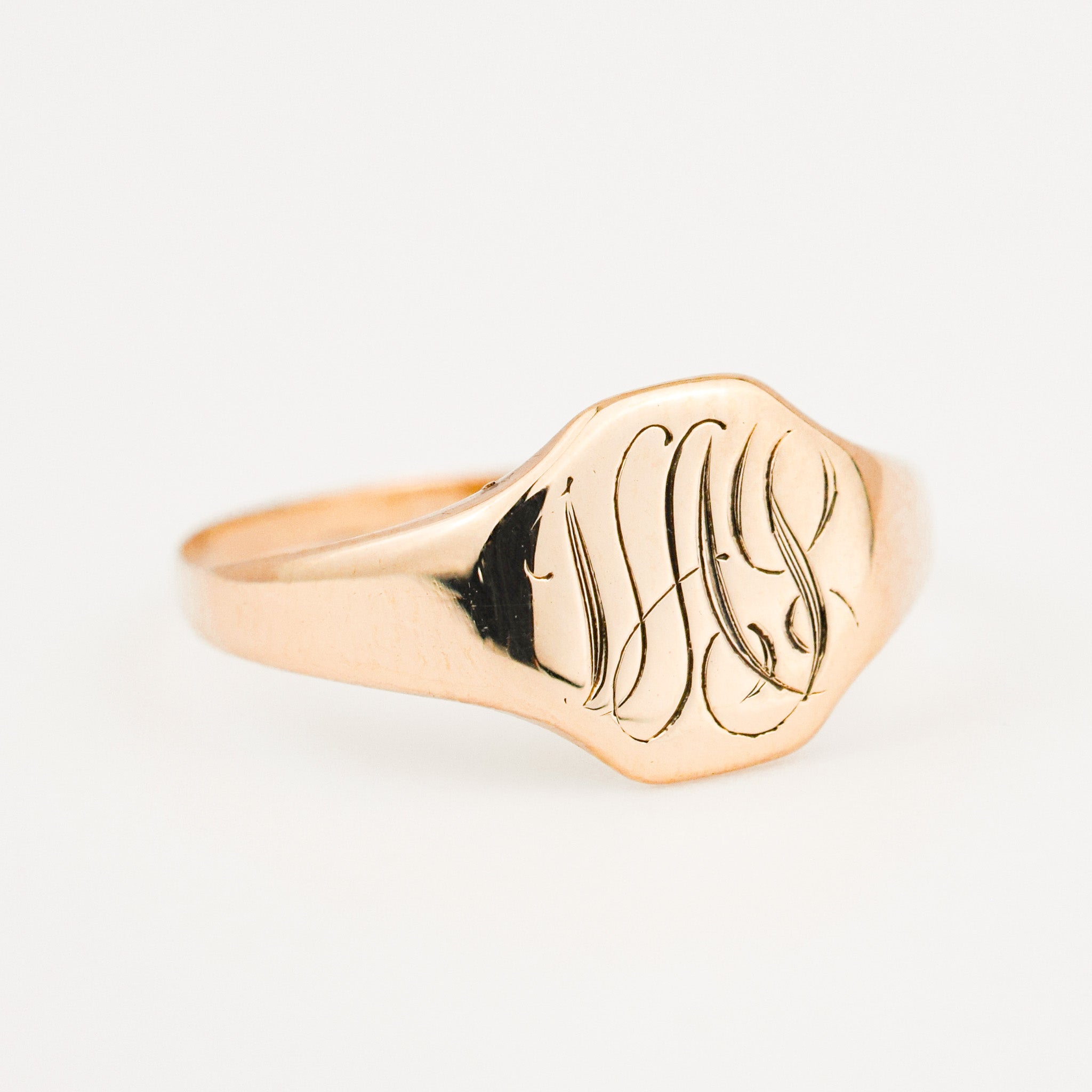 'VAS' Signet Ring