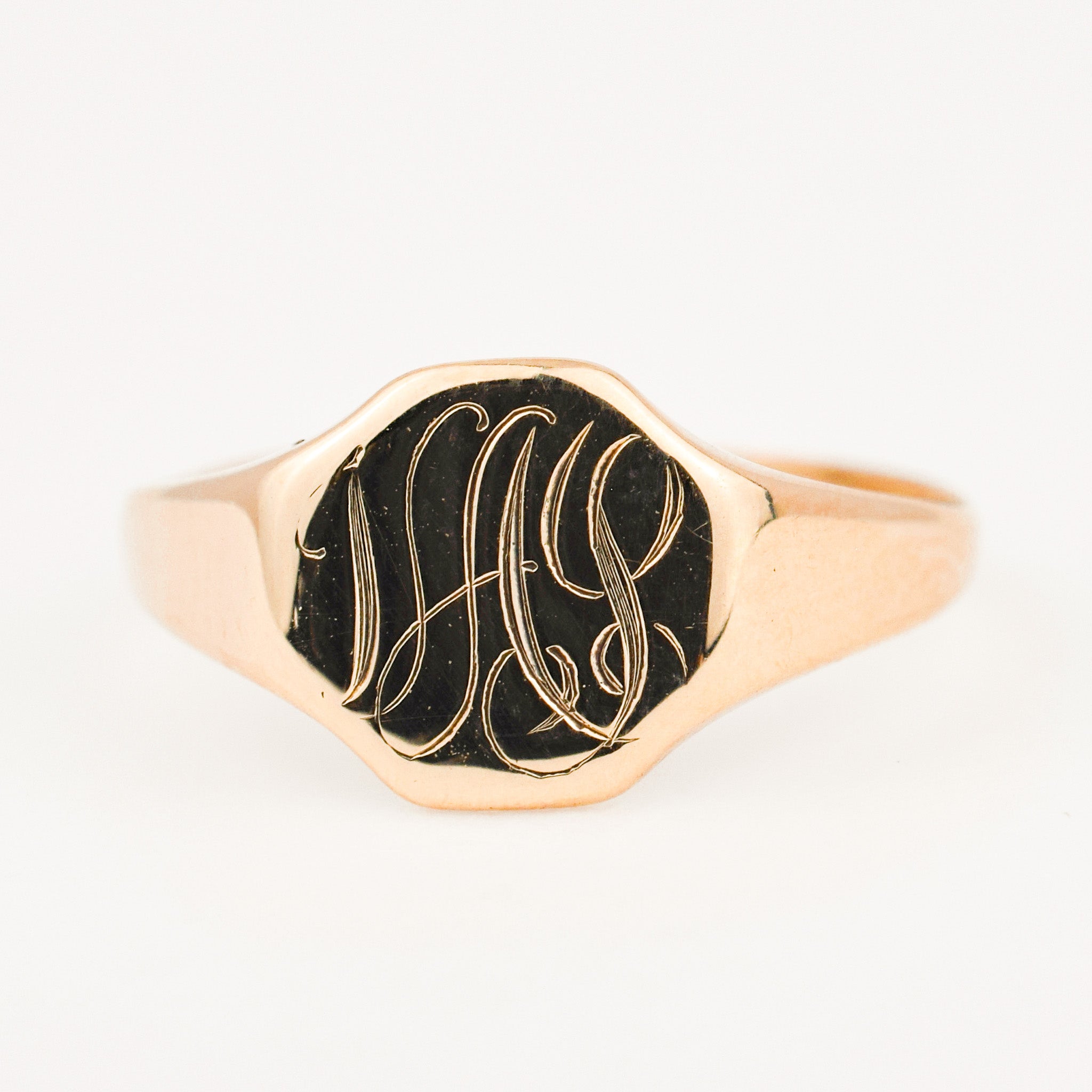 'VAS' Signet Ring