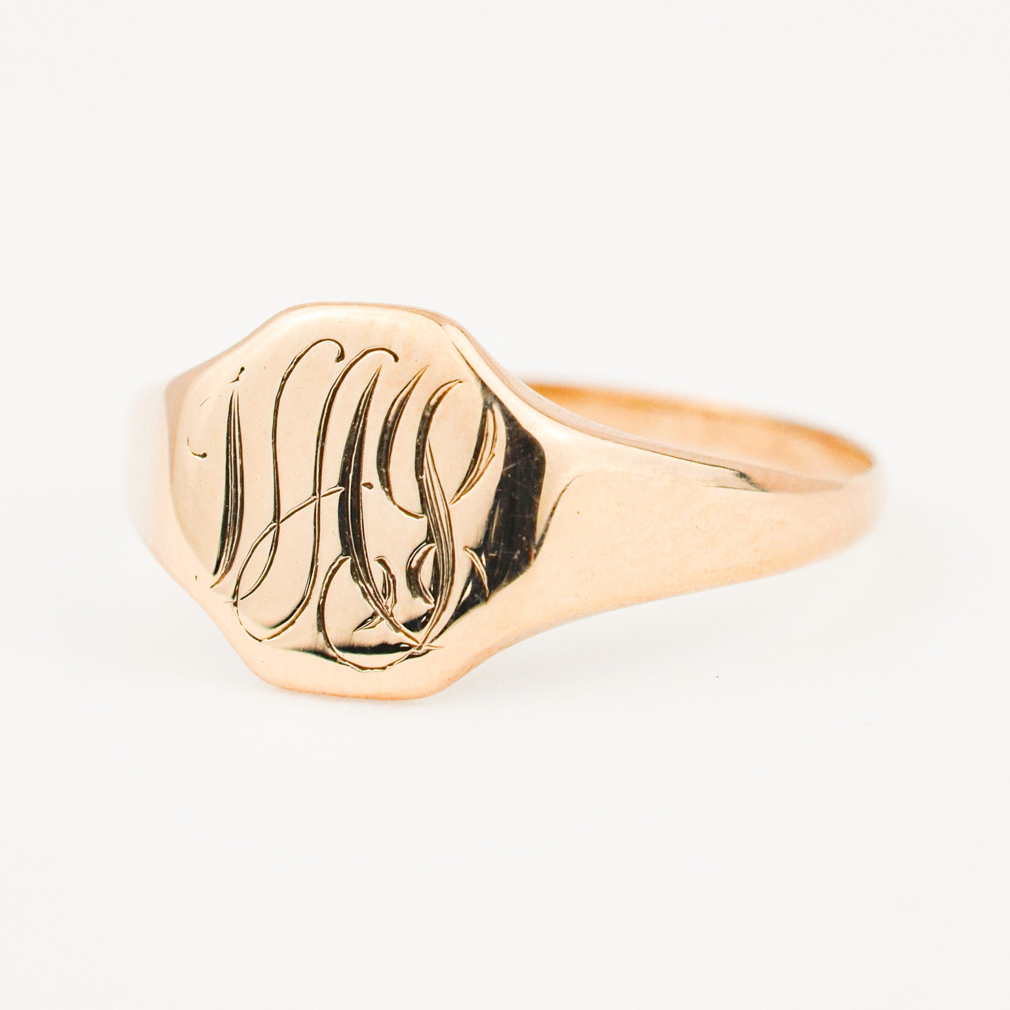 'VAS' Signet Ring