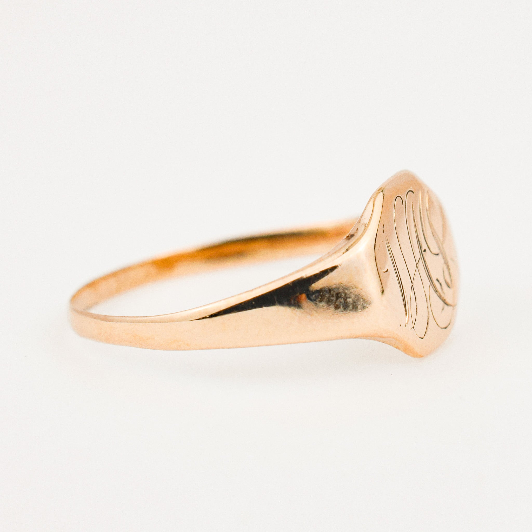 'VAS' Signet Ring