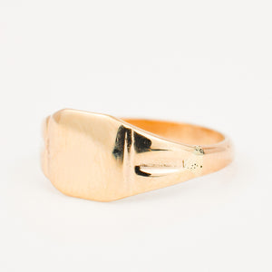 vintage Classic Signet Pinkie Ring