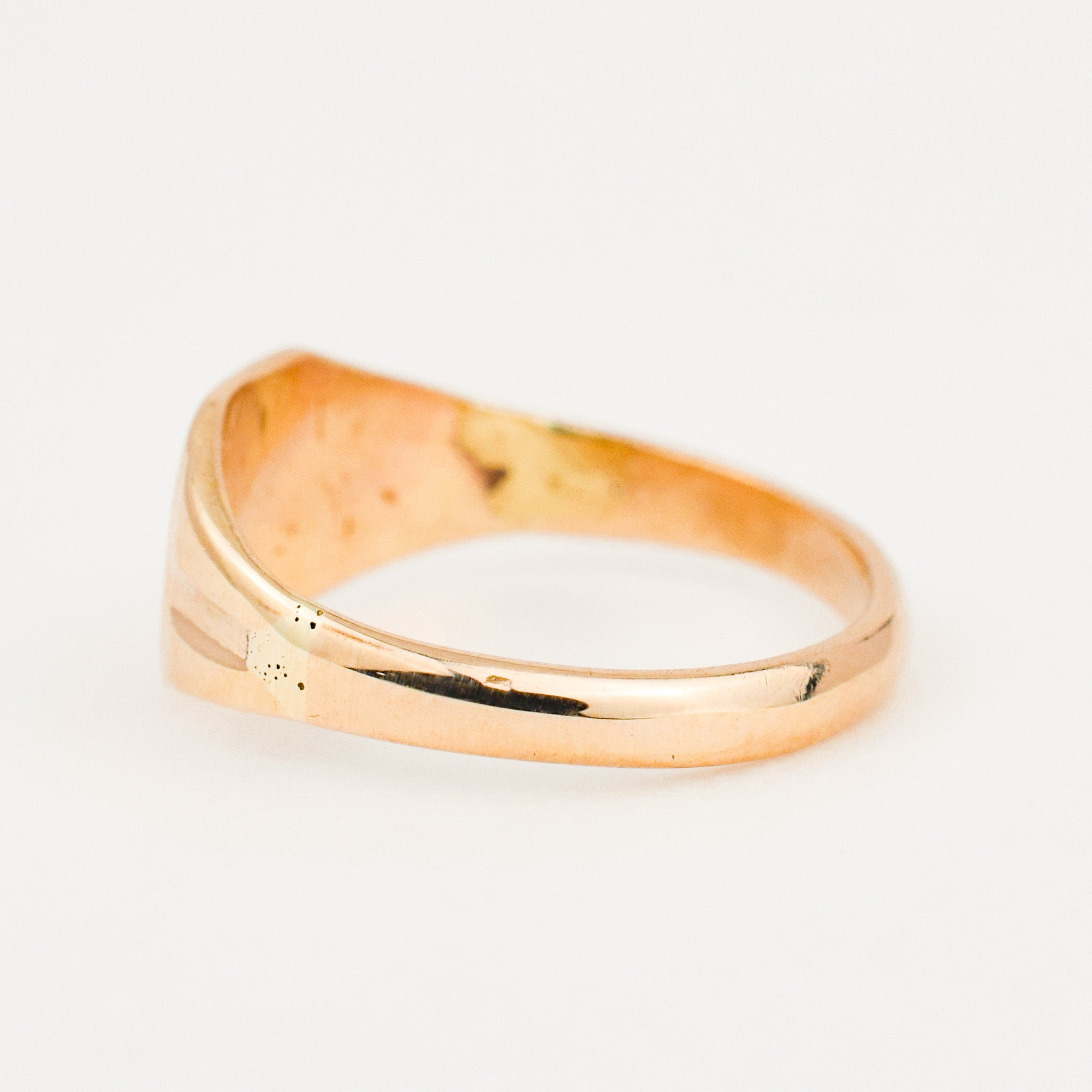 vintage Classic Signet Pinkie Ring