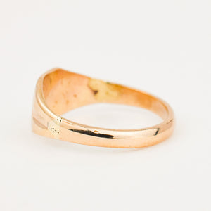 vintage Classic Signet Pinkie Ring